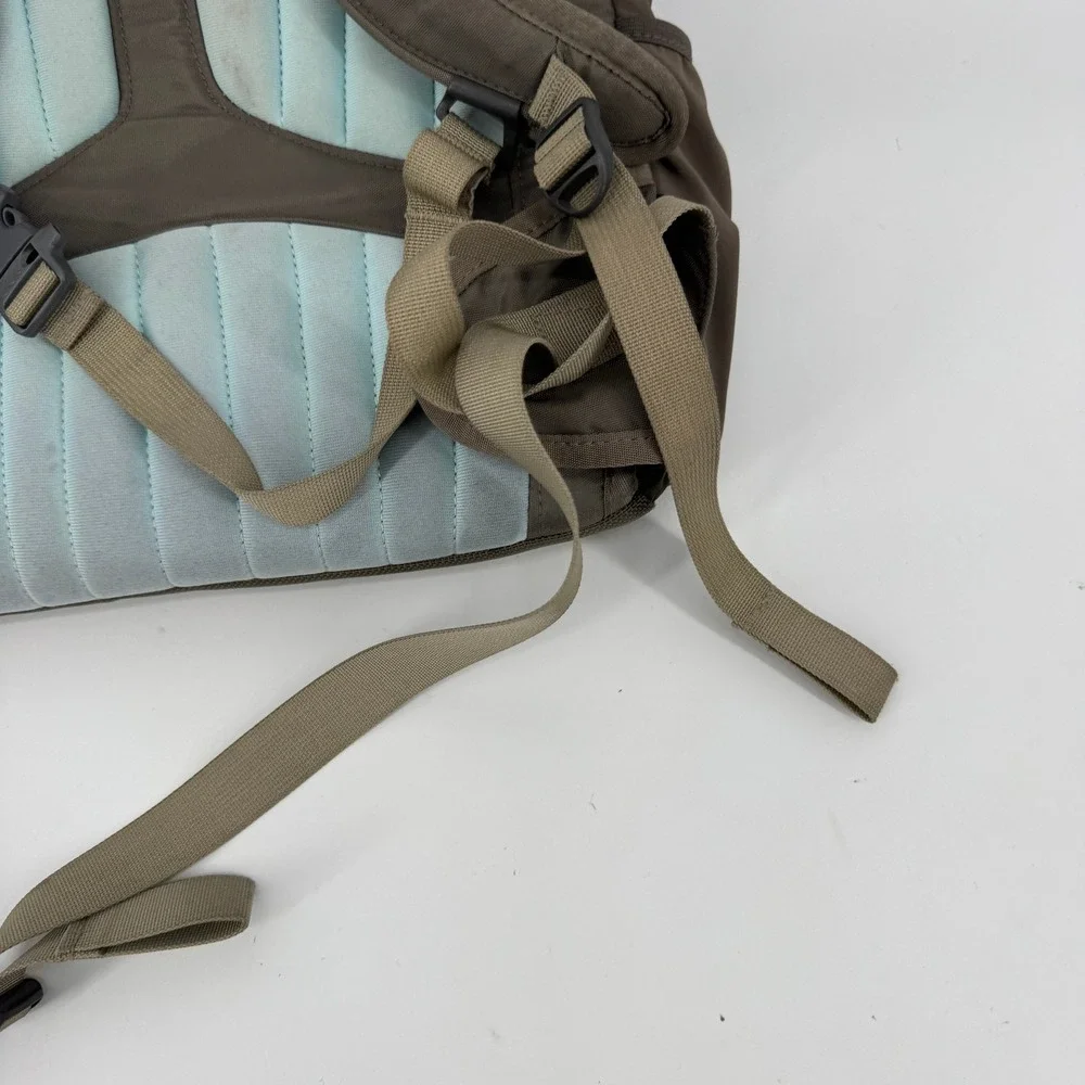 The North Face Surge II Backpack Mens OS Olive Green Laptop Daypack Hiking Read